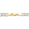 Thumbnail Image 1 of Hollow Figaro Chain Bracelet 10K Yellow Gold 8.5" Length