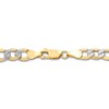 Thumbnail Image 2 of Hollow Figaro Chain Bracelet 10K Yellow Gold 8.5" Length
