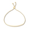 Thumbnail Image 1 of Bar Bolo Bracelet 10K Yellow Gold 9" Adjustable