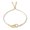 Thumbnail Image 1 of Link Bolo Bracelet 10K Yellow Gold 9" Adjustable