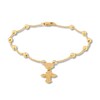 Thumbnail Image 2 of Rosary Bracelet 14K Yellow Gold 7.5"