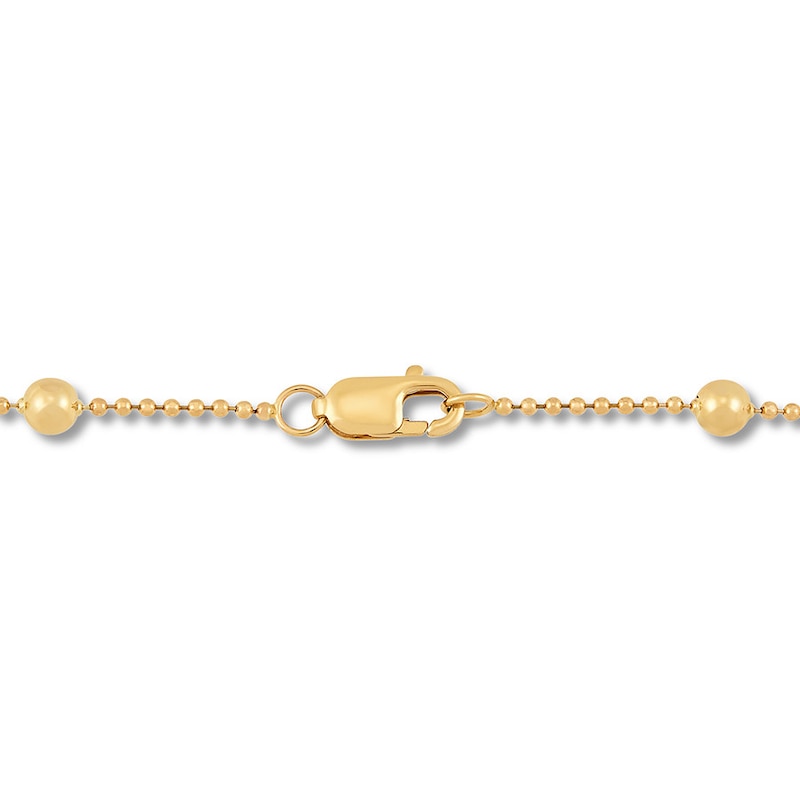 Main Image 3 of Rosary Bracelet 14K Yellow Gold 7.5"