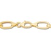 Thumbnail Image 3 of Oval Link Bracelet 14K Yellow Gold 7.5"