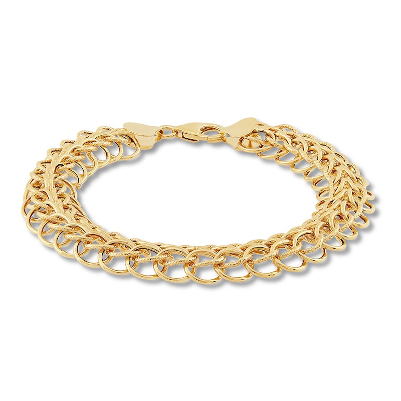 Main Image 1 of Sedusa Chain Bracelet 14K Yellow Gold 7.5"