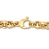 Thumbnail Image 2 of Rolo Chain Bracelet 14K Yellow Gold 8"