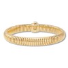 Thumbnail Image 1 of Tube Chain Bracelet 14K Yellow Gold 7.5"