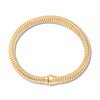 Thumbnail Image 2 of Tube Chain Bracelet 14K Yellow Gold 7.5"