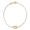Thumbnail Image 2 of Knot Bracelet 10K Yellow Gold 7.5" Length