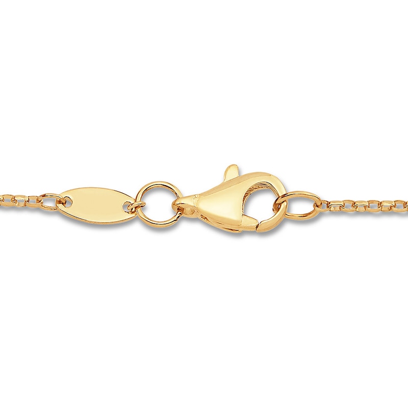 Knot Bracelet 10K Yellow Gold 7.5" Length