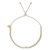 Thumbnail Image 1 of Textured Bar & Heart Bolo Bracelet 10K Yellow Gold 8.5"