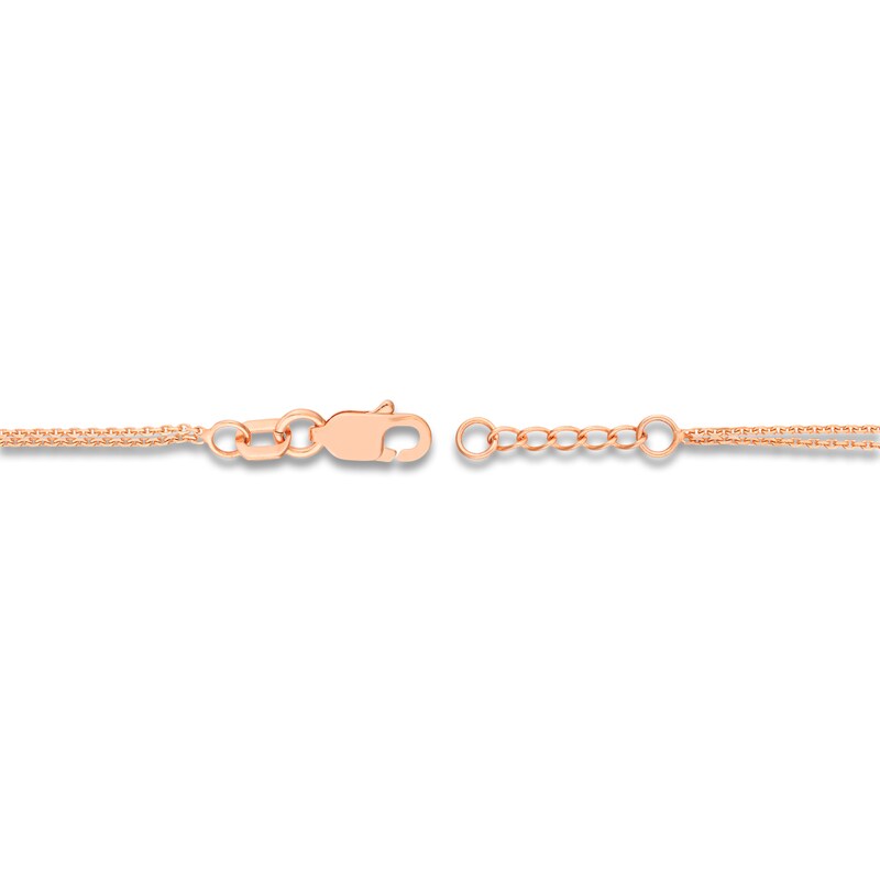 Main Image 3 of Infinity Bracelet 14K Rose Gold 7.5"