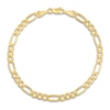 Thumbnail Image 1 of Solid Figaro Link Bracelet 14K Yellow Gold 8" 4.75mm