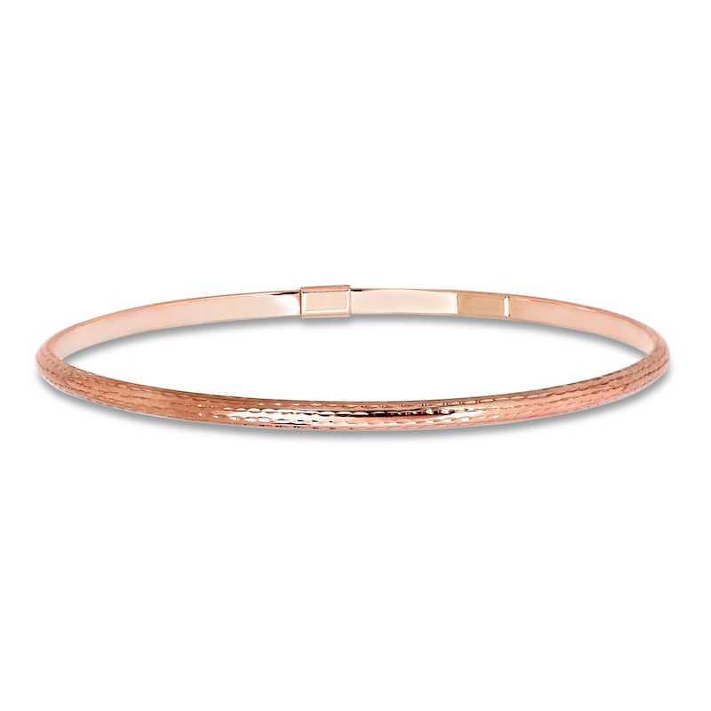 Bangle Bracelet 10K Rose Gold