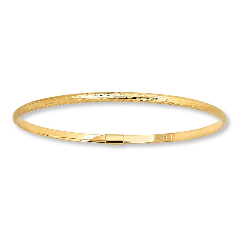 Main Image 1 of Bangle Bracelet 10K Yellow Gold