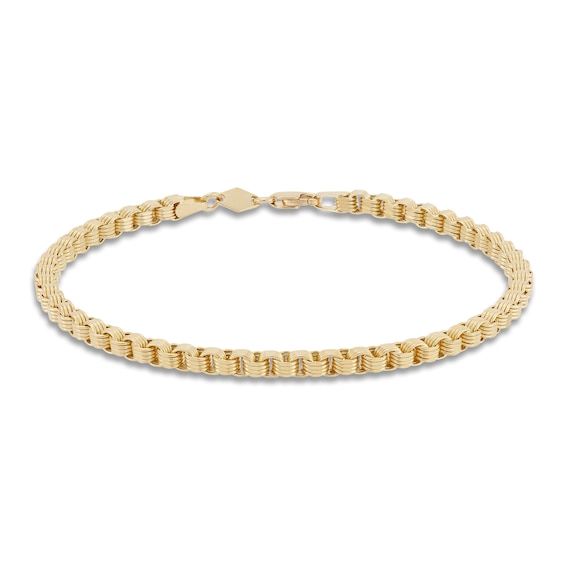 Link Bracelet 10K Yellow Gold 8 Length Jared