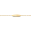Thumbnail Image 2 of Children's ID Bracelet 14K Yellow Gold 6"