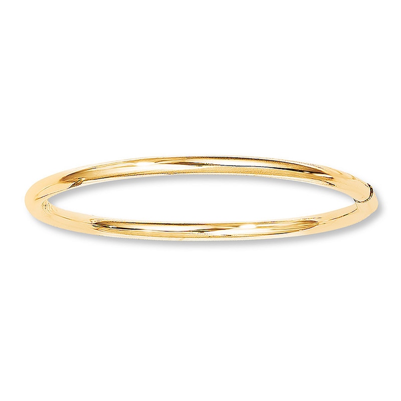 Main Image 1 of Baby Bangle Bracelet 14K Yellow Gold