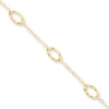 Thumbnail Image 0 of Oval Anklet 14K Yellow Gold 9"