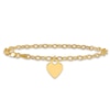 Thumbnail Image 1 of Heart Bracelet 14K Yellow Gold 7.5"