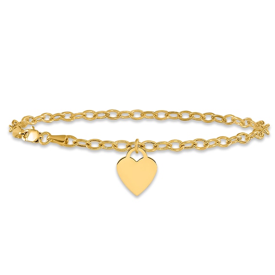 Heart Bracelet 14K Yellow Gold | Jared