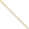 Thumbnail Image 1 of Heart Link Anklet 14K Yellow Gold 10"