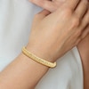 Thumbnail Image 1 of Mesh Bracelet 14K Yellow Gold 7.25 Length