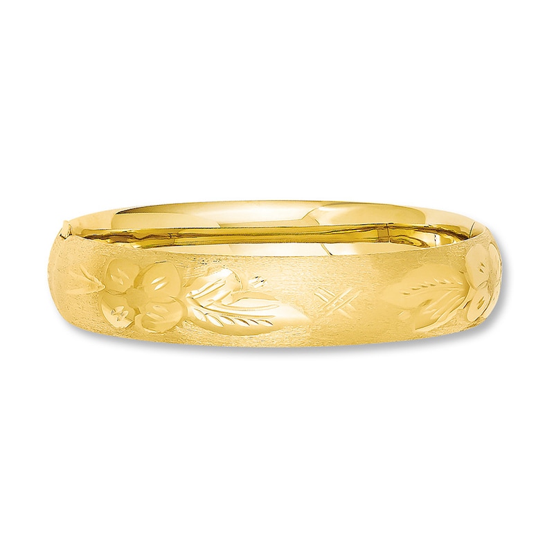 Bangle Bracelet 14K Yellow Gold