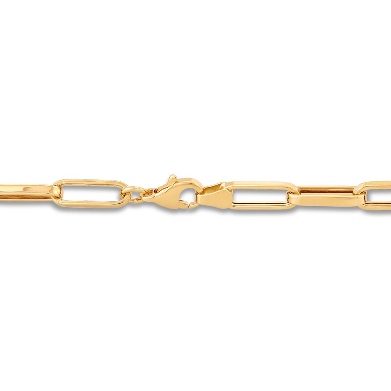 Main Image 3 of Oval Link Bracelet 10K Yellow Gold 7.5"
