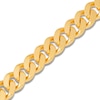 Thumbnail Image 1 of Solid Cuban Link Bracelet 10K Yellow Gold 9"