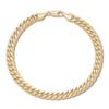 Thumbnail Image 0 of Hollow Curb Link Bracelet 10K Yellow Gold 8.5"