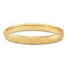 Thumbnail Image 0 of Hinged Prism-Cut Bangle Bracelet 10K Yellow Gold