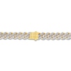 Thumbnail Image 3 of Diamond Curb Necklace 3 1/5 ct tw Round 10K Yellow Gold