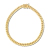 Thumbnail Image 0 of Solid Cuban Link Chain Bracelet 10K Yellow Gold 8.5"