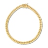 Thumbnail Image 1 of Solid Cuban Link Chain Bracelet 10K Yellow Gold 8.5" 5mm