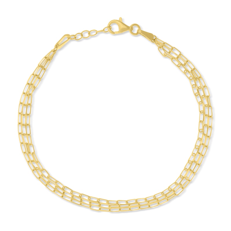Main Image 1 of Forzentina Chain Bracelet 14K Yellow Gold 7"