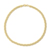 Thumbnail Image 0 of Foxtail Chain Anklet 14K Yellow Gold 10"