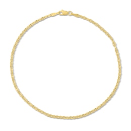 Mariner Chain Anklet 14K Yellow Gold