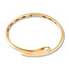 Thumbnail Image 2 of Italia D'Oro Snake Bangle Cuff Bracelet 14K Yellow Gold