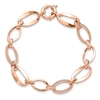 Thumbnail Image 1 of Link Bracelet 10K Rose Gold 7.5"