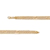 Thumbnail Image 2 of Triple Rope Bracelet 10K Yellow Gold 7.5"