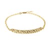 Thumbnail Image 1 of Polished Cut-Out Bracelet 14K Yellow Gold 7.25"