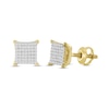 Thumbnail Image 0 of Men's Diamond Stud Earrings 1/4 ct tw Round 10K Yellow Gold