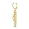 Thumbnail Image 3 of Men's Diamond Charm 1/2 ct tw Round 10K Yellow Gold