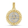Thumbnail Image 4 of Men's Diamond Charm 1/2 ct tw Round 10K Yellow Gold