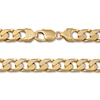 Thumbnail Image 1 of Square Curb Bracelet 14K Yellow Gold 8.75" 10MM