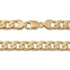 Thumbnail Image 2 of Square Curb Bracelet 14K Yellow Gold 8.75" 10MM
