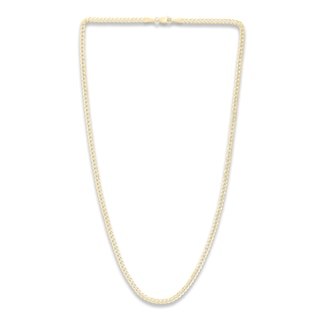 Curb Chain Anklet 14K Yellow Gold 10"