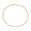 Thumbnail Image 1 of Figaro Chain Anklet 14K Yellow Gold 10"