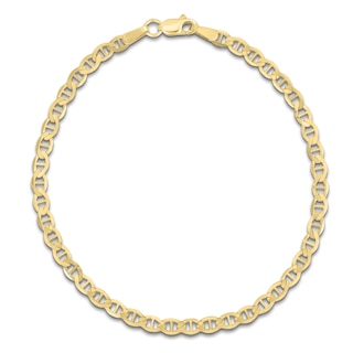 Mariner Chain Anklet 14K Yellow Gold 10"