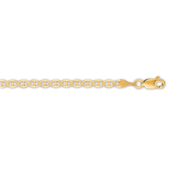 Mariner Chain Anklet 14K Yellow Gold 10"